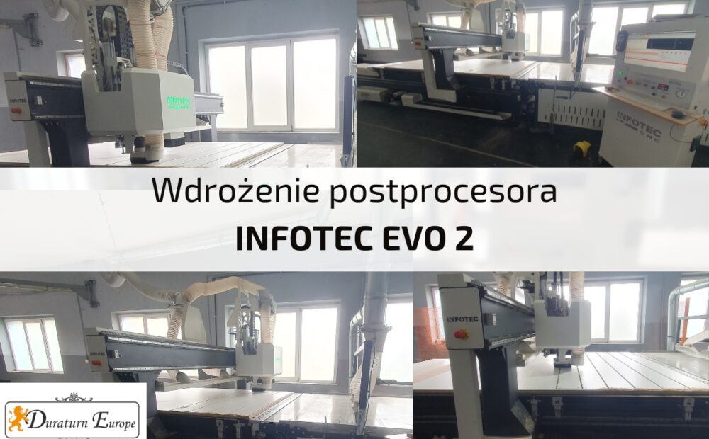 Wdrożenie postprocesora CNC Infotec EVO 2 dla Duraturn Europa