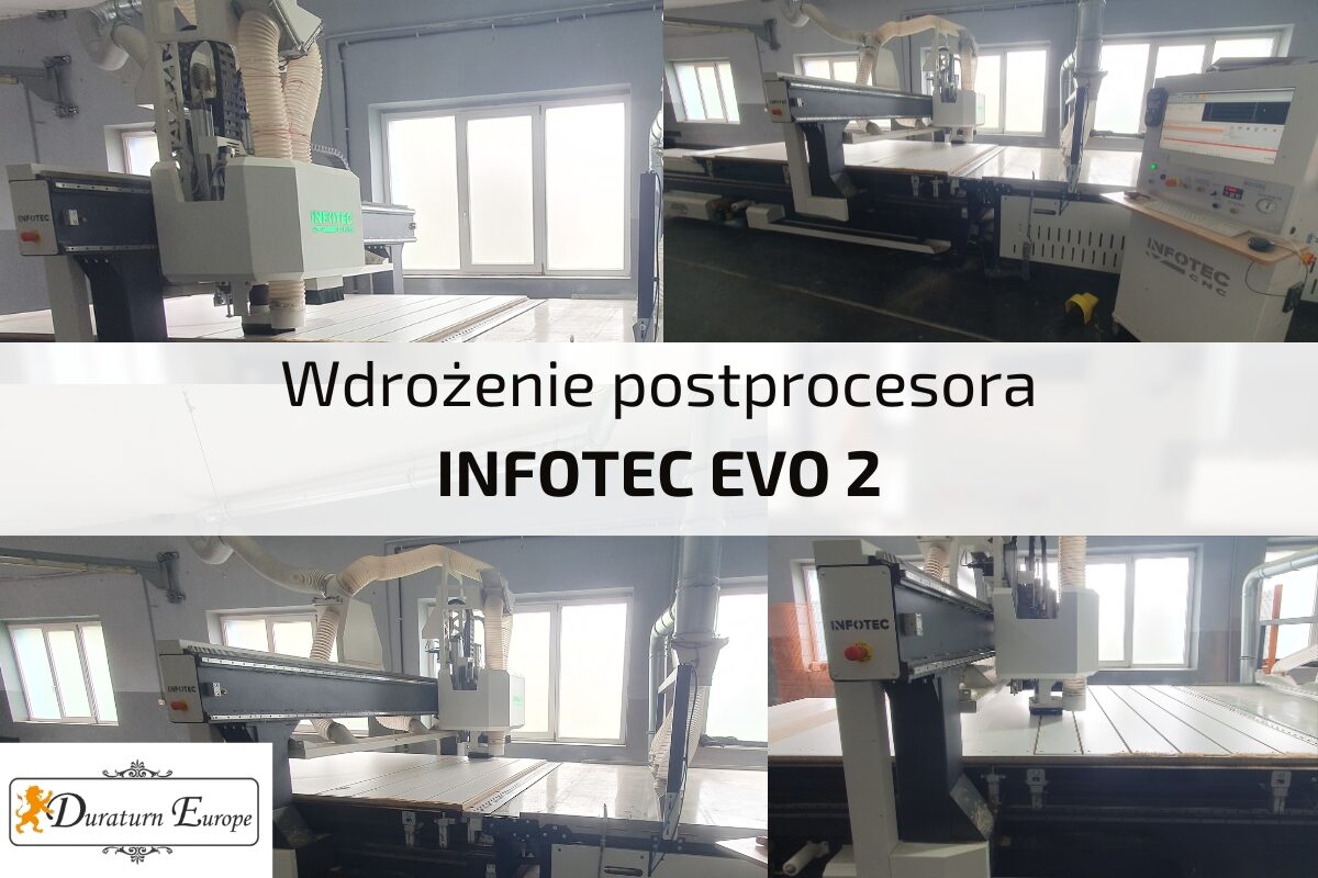 Wdrożenie postprocesora CNC Infotec EVO 2 dla Duraturn Europa
